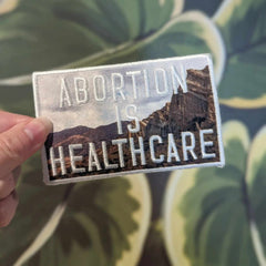 Healthcare iron-on patch