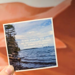 Existential Threat sticker